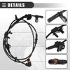 Dodge ABS Wheel Speed Sensor Set (2 x Front, 2 x Rear)