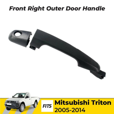 Exterior Door Handle Right Side Outer Fit 2005-2014 Mitsubishi Triton Ute Truck