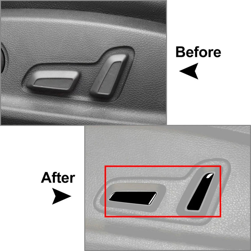 Audi A4 A5 S4 RS4 Seat Adjustment Button Cover Trim (2016-2023)