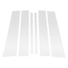 Nissan Titan (2004-2015) Chrome Silver 6 Pcs Door Pillar Window Trim