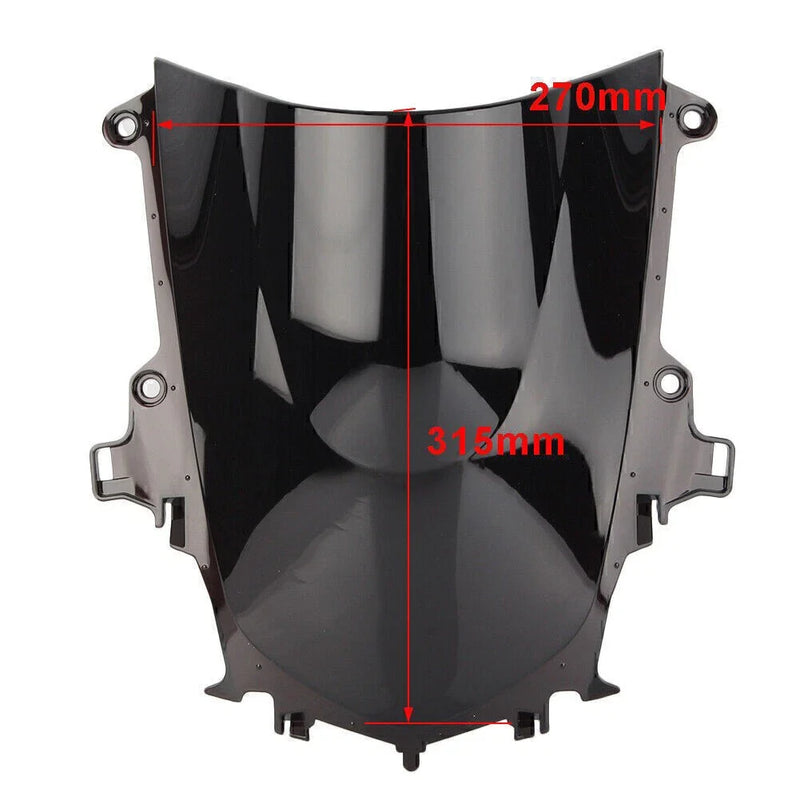 Yamaha YZF R1 (2015-2017) Deep Iridium Lens Double Bubble Windshield