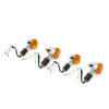 Suzuki Boulevard C109R C50 C90 4 x Amber Turn Signal Lights (2005-2023)