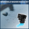 Ford Focus Front Windshield Washer Nozzles (2000-2018)