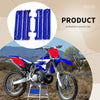 Yamaha YZ125 / X YZ250 / X Pair Blue Radiator Louvers Guards (2006–2022)