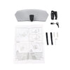 Cars Universal Adjustable Clip-On Windshield Air Deflector