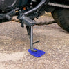 Motorcycle Blue Kickstand Pad / Side Stand Extension Pad