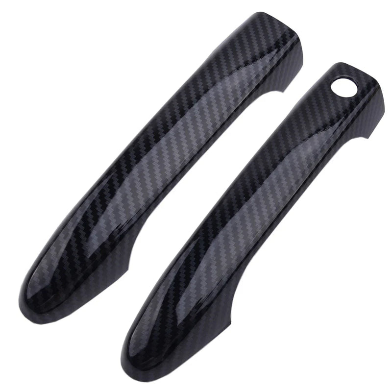 Honda CR-V, Civic Carbon Fiber Door Handle Trim Covers (2012-2015)