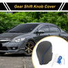 Honda Civic (2016-2021) Black Blue Faux Leather Car Gear Shift Knob Cover