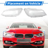 BMW 740i Front Left & Right Headlight Lens Covers