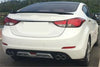 2011-2016 Hyundai Elantra Sedan Glossy Black Rear Trunk Spoiler (2011-2016)