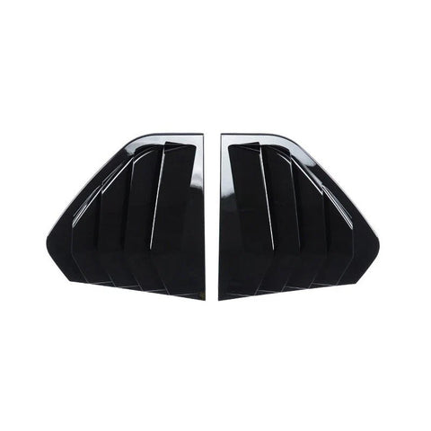 Golf MK8 ABS Gloss Black Rear Side Window Quarter Louver Cover (2021–2023)