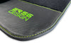 BMW 3 Series G20 G21 Carbon Fiber Leather Floor Mats (2019-2023)