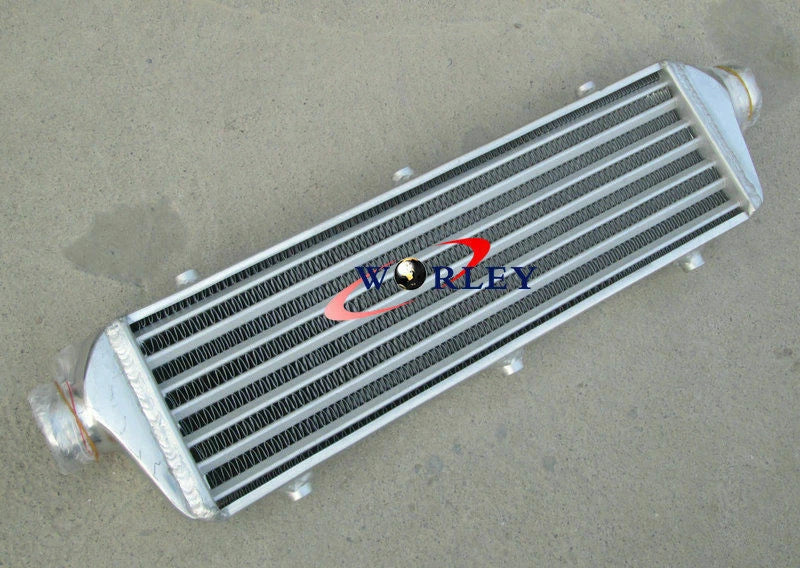Car Aluminum Front Mount Turbo Intercooler 450x140x50mm
