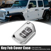 Jeep Wrangler JL Gladiator JT Rubicon TPU Key Fob Cover (2018-2021)