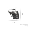 Mazda 3 6 CX-4 CX-5 Carbon Fiber Back Gear Shift Knob Cover Trim Fit