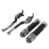 Suzuki GSXR600 / 750 Folding Titanium Brake Clutch Levers Grip Set (2006-2019)