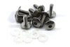 Honda CBR 10x Tornillos De Carenado M5 x 16mm
