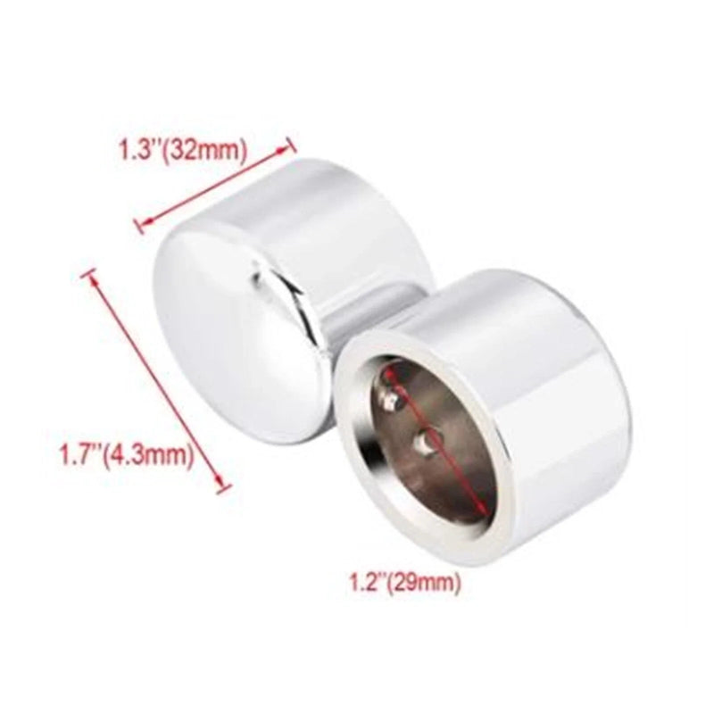 Harley Softail EFI FXSTI (2007-2017) Chrome Front Wheel Axle Nut Cap