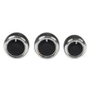 VW Polo 3 x ABS Air Conditioning Knob Switch Decor (2004-2013)