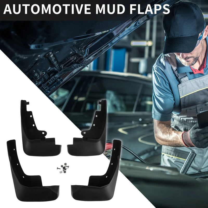 Ford Edge Front & Rear Mud Flap Splash Guards (2015-2018)