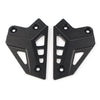 Kawasaki Z900 CNC Black Rear Foot Peg Heel Guard Covers (2017-2019)