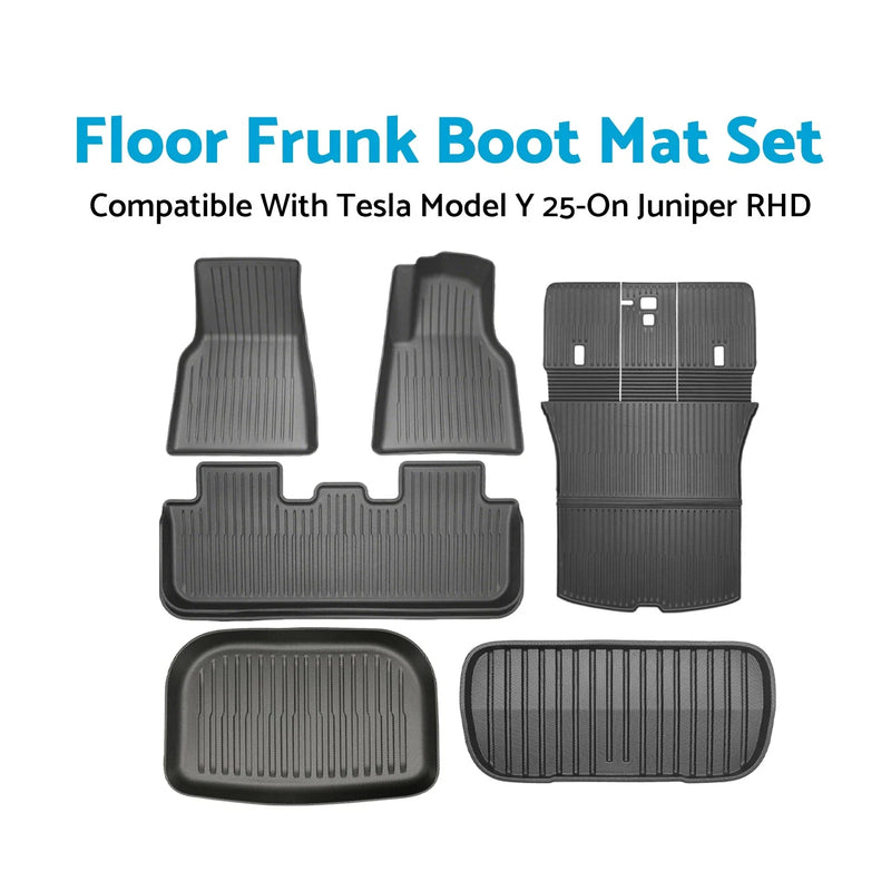 Tesla Model Y Frunk Toolbox Boot Mat Set (2025-On)