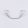 Ford Explorer Matte Silver Steering Wheel Frame Cover Trim (2020-2023)