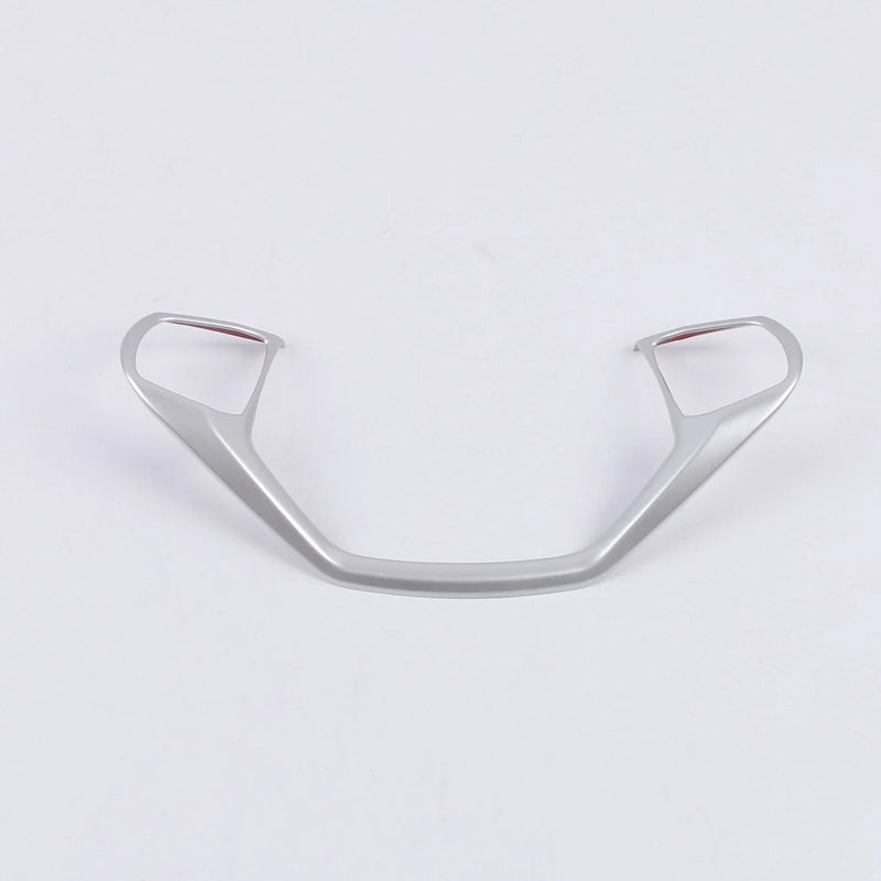 Ford Explorer Matte Silver Steering Wheel Frame Cover Trim (2020-2023)