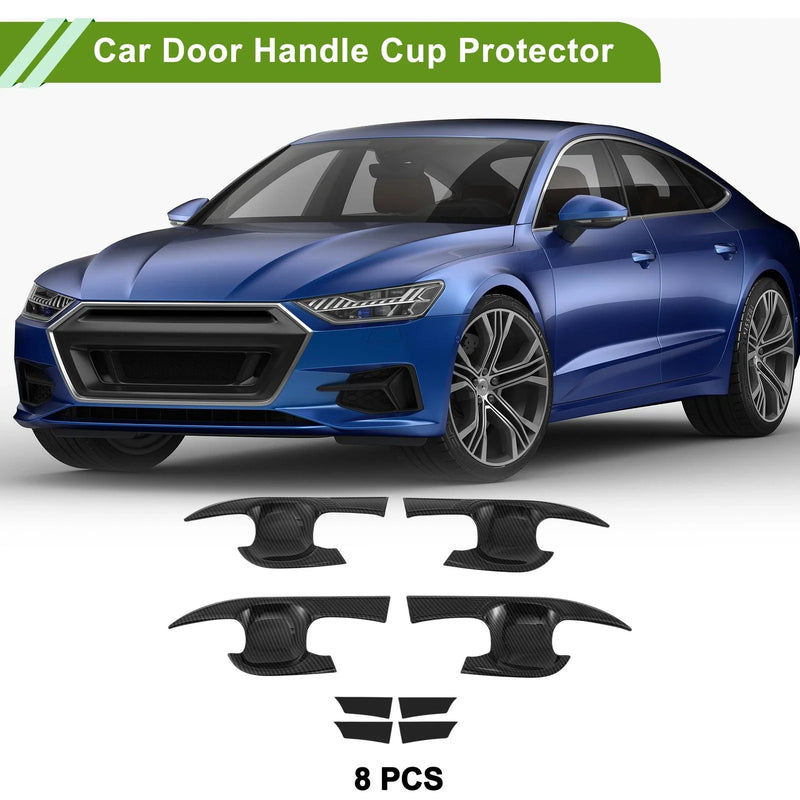 Toyota Camry Carbon Fiber Door Handle Cup Protectors (2018-2023)