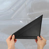 Dodge Grand Caravan Plastic Black 1 x Mirror Flag Applique Left
