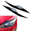 Ford Focus MK2 2008-2010 () Car Eyelids Headlight Eyebrows Trim