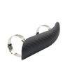 Car - Black / Silver Clamp Universal Exhaust Muffler Heat Shield Cover