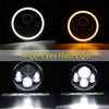 Jeep Wrangler JK LJ TJ CJ LED Turn Signal Fog Light Halo (2007-2018)