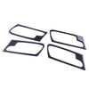 BMW X5 E70 X6 E71 Carbon Fiber Interior Door Handle Frame Cover (2008-2013)