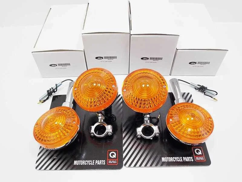 Yamaha DT250 74-76 Turn Signal Indicator Set  Front Rear Blinker