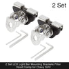 Honda Odyssey Civic 2 x LED Light Bar Mounting Brackets (2016-2023)