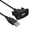 Toyota Corolla USB AUX Cable Adapter Charger (2003-2023)