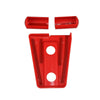 Jeep Wrangler 2007-2018 Red Engine Hood Hinge Cover Trim
