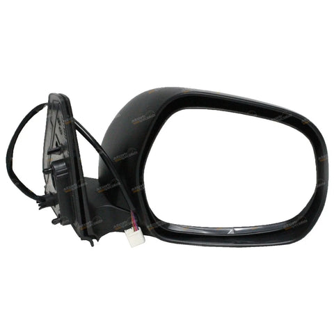 Toyota Landcruiser Prado 120 Series RH Black Electric Mirror (02–09)