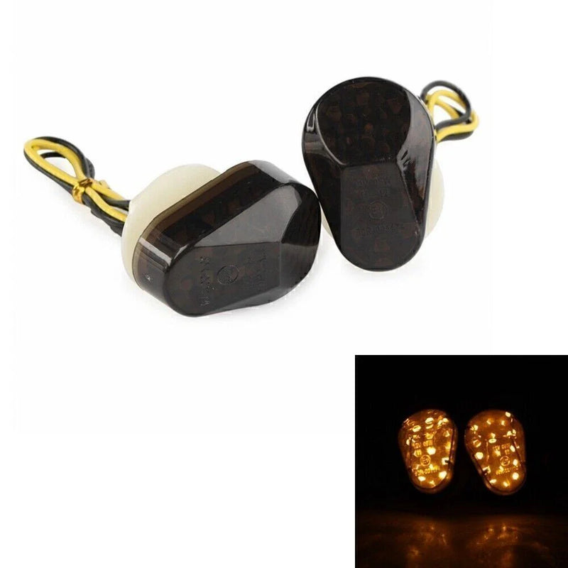 Kawasaki Ninja ZX6R ZX9R Flush Mount LED Turn Signal Lights (2000-2009)