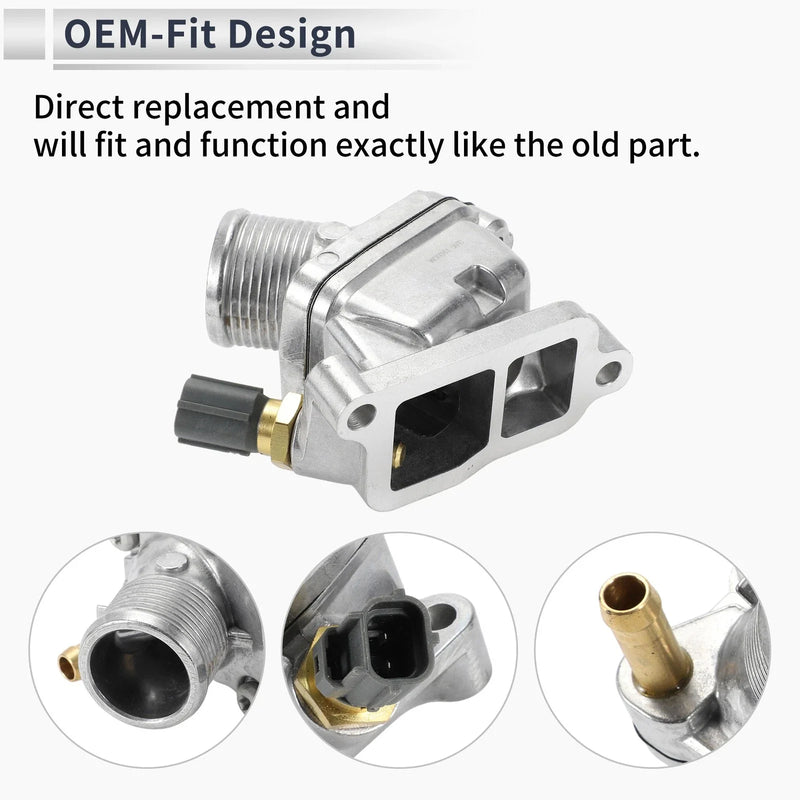 Volvo C70 S60 V70 XC70 S80 Aluminum Coolant Thermostat Housing (2001-2010)