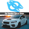 Toyota Subaru Blue Plastic Speaker Mounting Adapter Rings