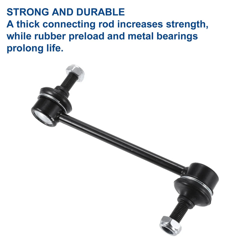 Ford 8 x Front Inner Outer Tie Rods & Sway Bar Links
