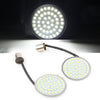 Harley Softail Dyna 1156 White LED Turn Signal Inserts