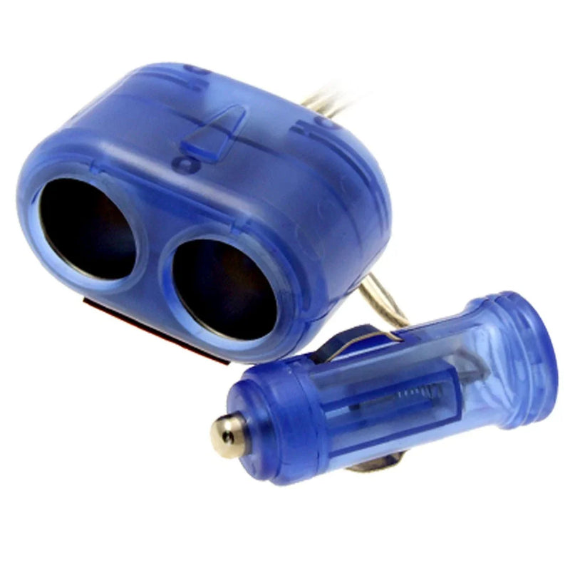 Auto Blue Plastic Mini Car Cigar Cigarette Lighter
