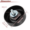 Chevrolet Silverado and GMC Yukon Accessory Drive Belt Idler Pulley