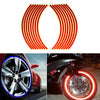 SUZUKI GSXR 600 / 750 / 1000 Red Reflective Decal Stickers (2001-2023)
