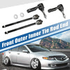 Ford Lincoln 4 Pcs Tie Rod End Links