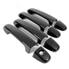 Subaru Crosstrek Glossy Black Exterior Door Handle Cover Trim (2018-2023)