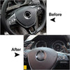 VW Golf, Atlas, Sharan, CC, Touareg Steering Wheel Paddle Shifter Extensions (2020-2023)